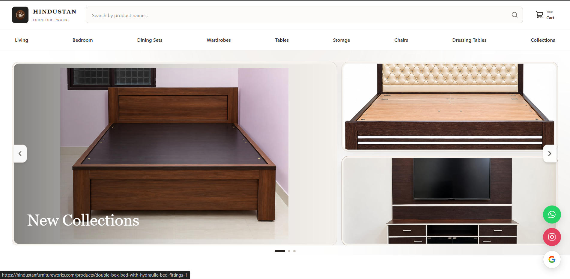 Hindustan Furniture Works application preview
