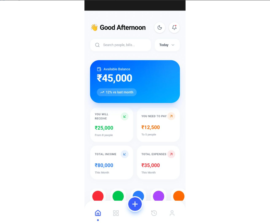 KhataFlow application preview