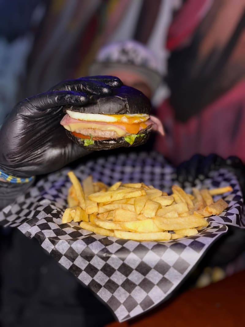 Hamburguesa Edición Halloween