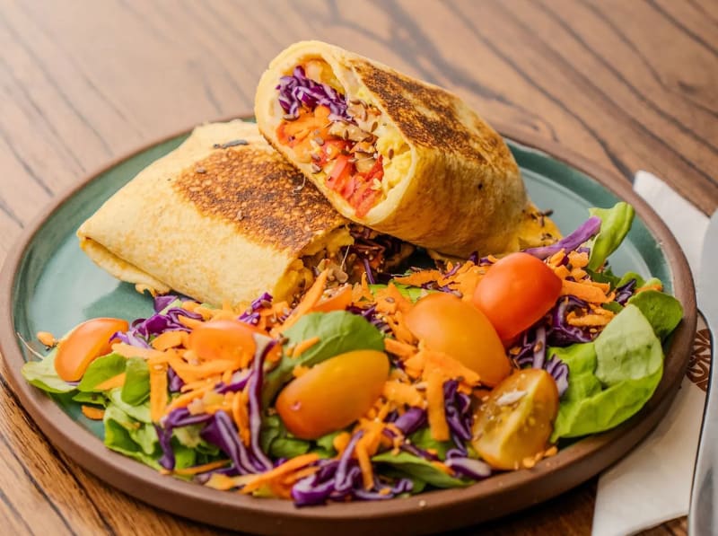 WRAPS VEGETARIANOS c/guarnición