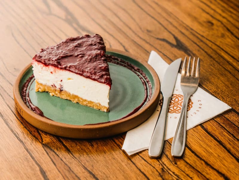 CHESSECAKE DE FRUTOS ROJOS