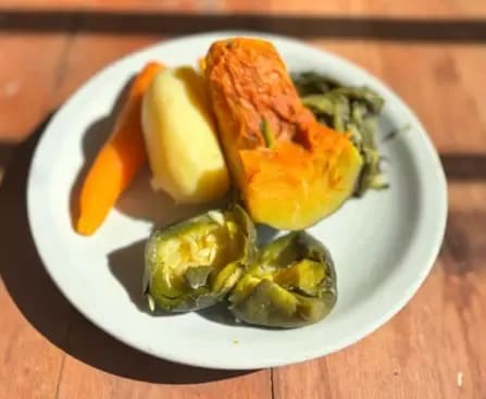 VERDURAS HERVIDAS