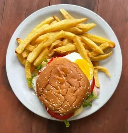 2 HAMBURGUESA LOS LEÑOS + 1 GASEOSA DE 1,5LT