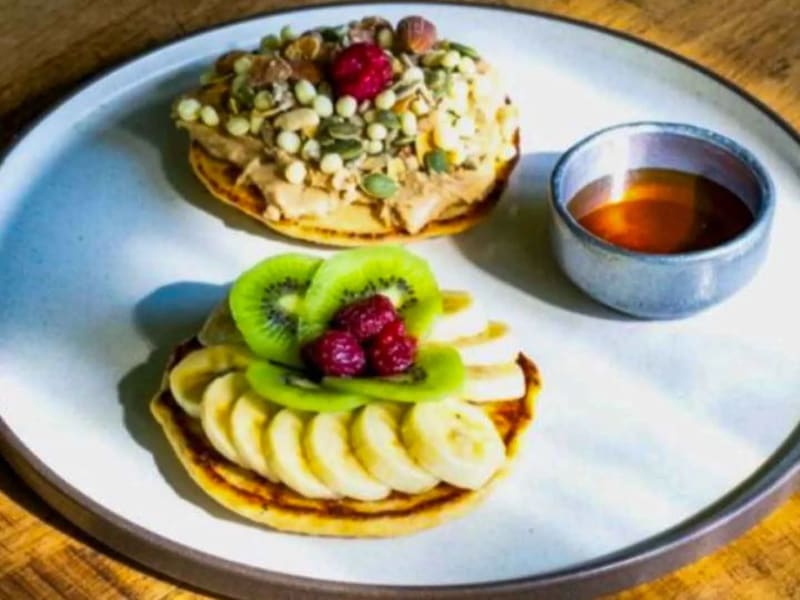 PANCAKES DE AVENA