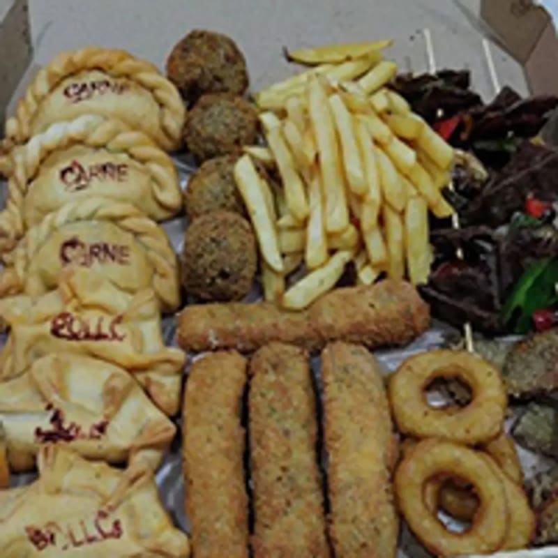 Picada calienta p/4pers