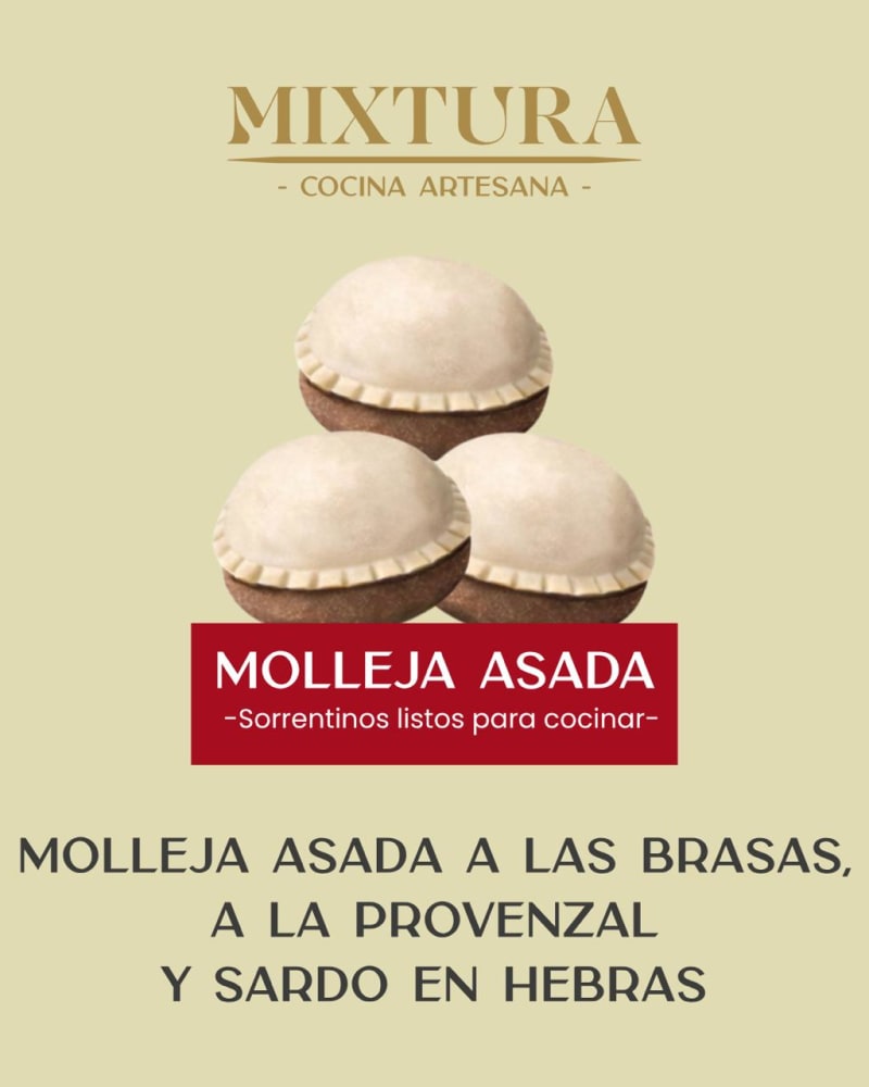 Sorrentinos de Mollejas x12u
