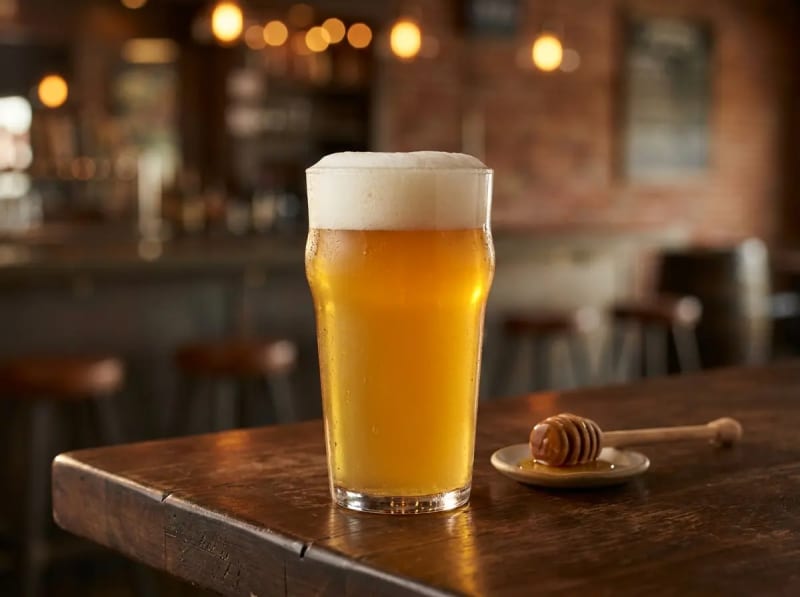 Pinta Cerveza Honey Artesanal