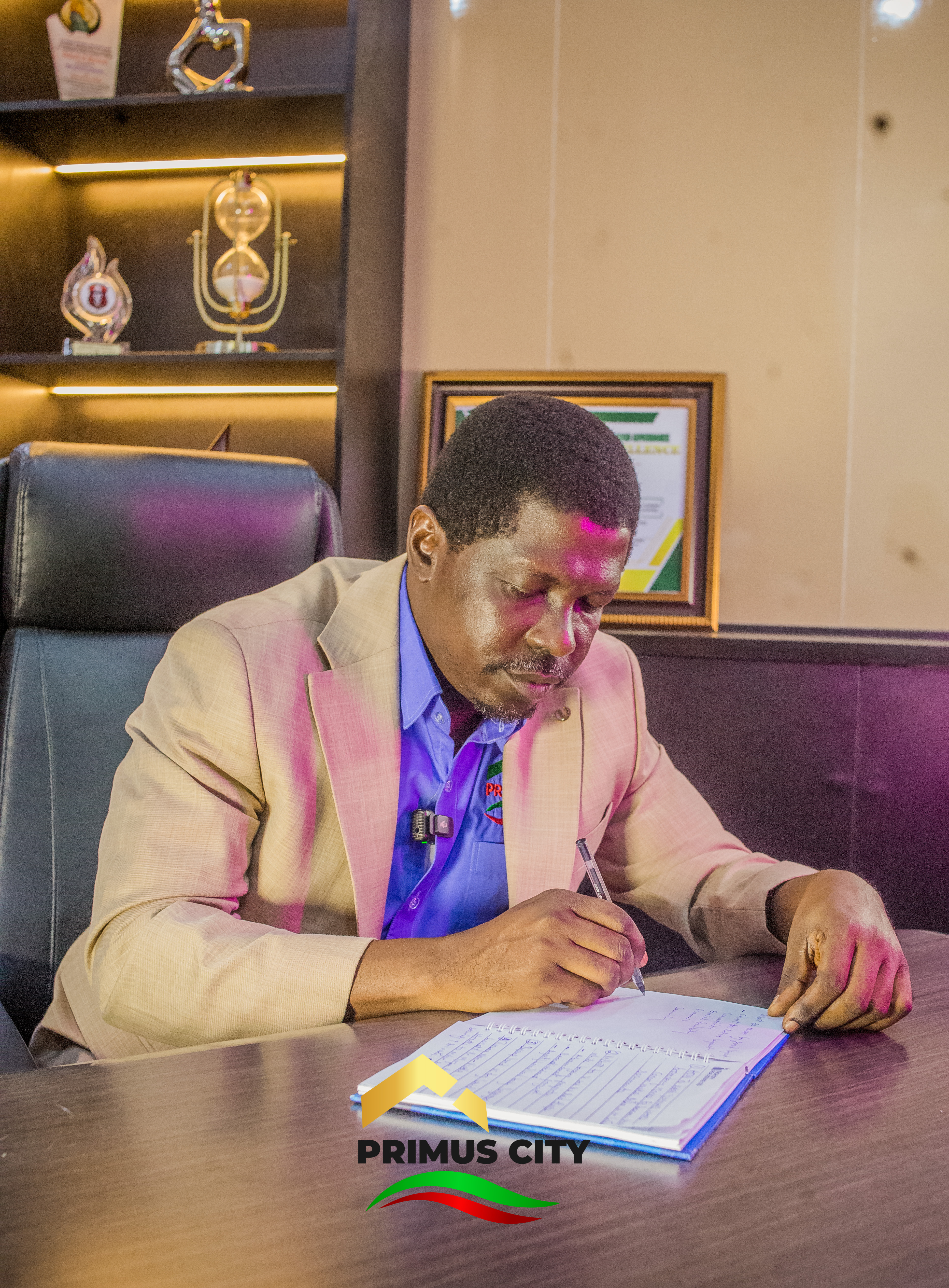 Kelvin Onwuli, CEO of Primus City