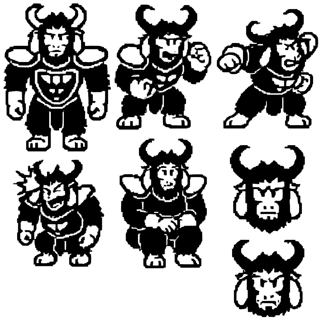 GaurdFuzz - 5 frame sprite animation