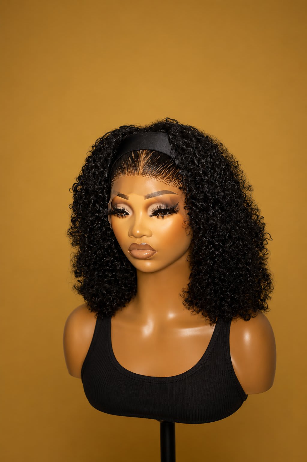 (COMBO)Glueless Frontal and Pixie band wig combo