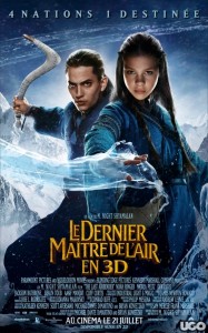 Sokka and Katara French Last Airbender Poster