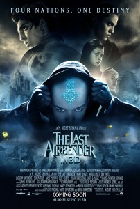 UK The Last Airbender Poster