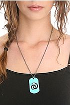 The Last Airbender Air Dog Tag Necklace