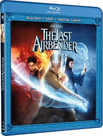 The Last Airbender DVD and Blu Ray