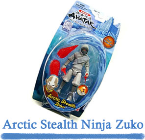 Arctic Stealth Ninja Zuko Avatar The Last Airbender Action Figure