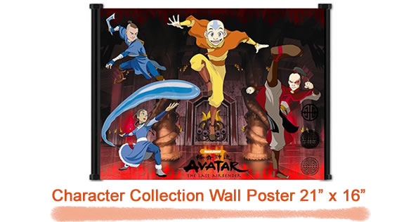 Avatar The Last Airbender Characters Wall Poster