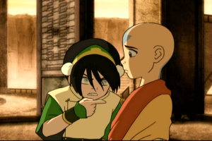 Toph attempts to get her friends to see past their dislike of Zuko and see the bigger picture.