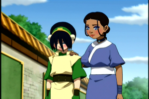 Katara compliments Toph