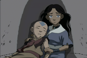 Katara after healing Aang