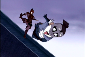 Sokka is defeated