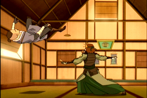 Suki beats Sokka