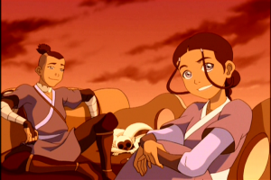 Sokka is happy