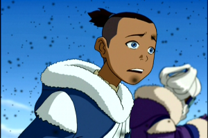 Sokka sees the Soot