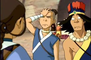 Sokka facepalms