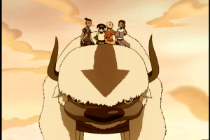 Team Avatar are reunited with Appa