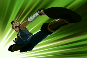 Sokka heading for the Door