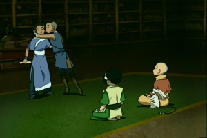 Sokka thanks Katara