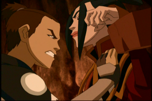 Sokka demands to know where Suki is