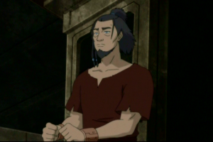 Sokka spots Hakoda