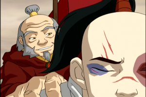 Iroh comforts Zuko