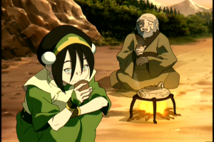 Iroh and Toph