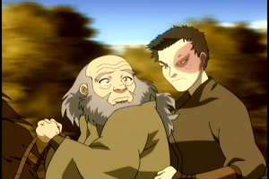 Iroh and Zuko escape