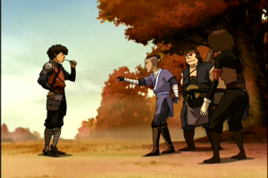 Jet captures Sokka