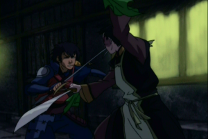 Jet and Zuko battle