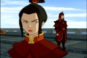 Azula and the captain