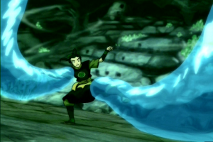 Azula losing