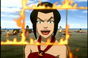 Azula gloats