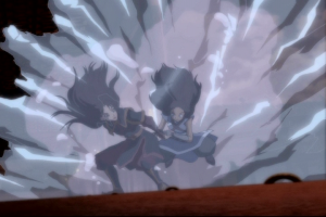 Katara beats Azula