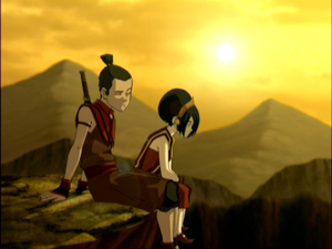 Sokka and Toph