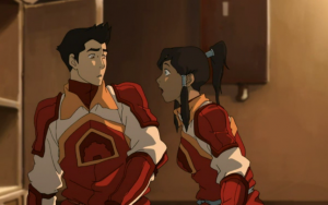 Korra Asks Mako Out