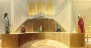 Tarlock Proposes a Task Force, Tenzin disagrees but the council votes against him.