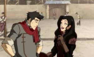 Mako and Asami Meet