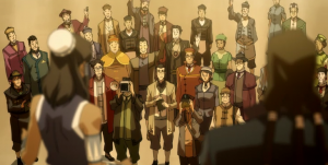 Tarlock Invites korra to a Gala in Her Honor
