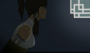 Tarrlock Captures Korra and takes her to an unknown location