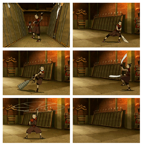 sokka's warrior skills