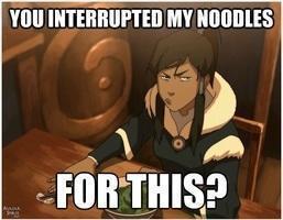Don't interrupt the Avatar